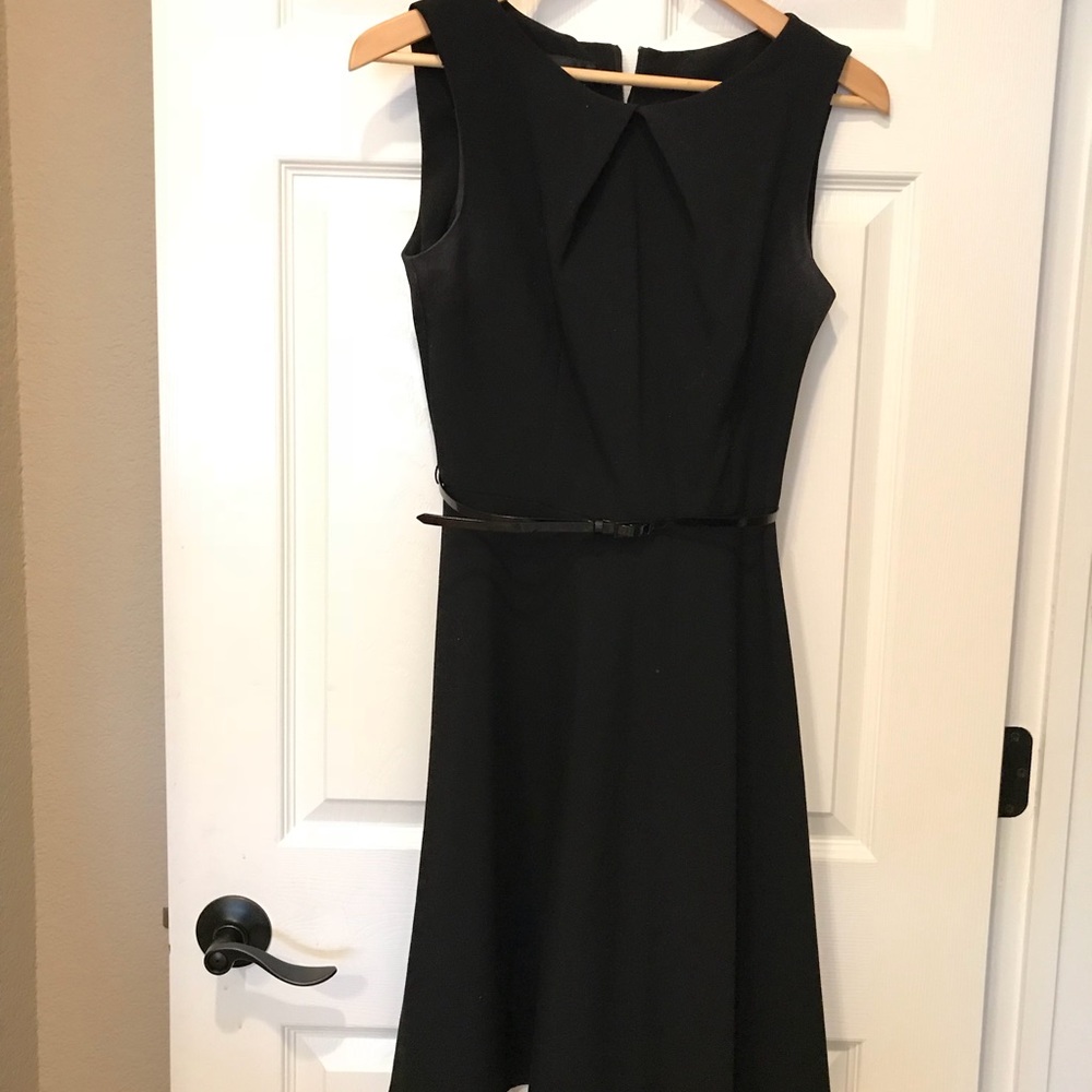 Perfect a line black dress!